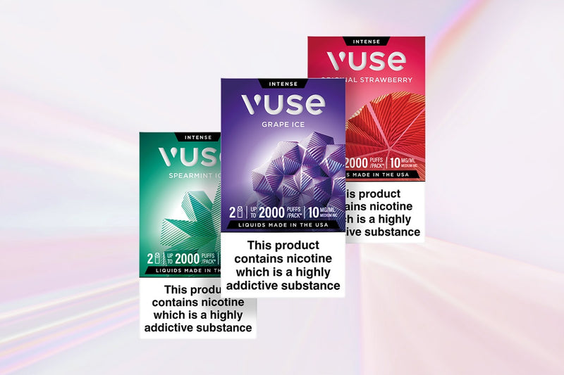 Vuse extra intense flavour disposable pods