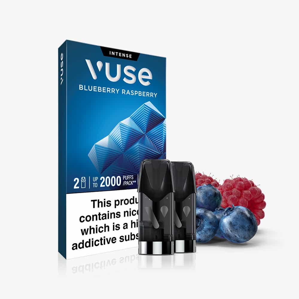 Blueberry Raspberry Vuse Extra Intense Flavour Pods