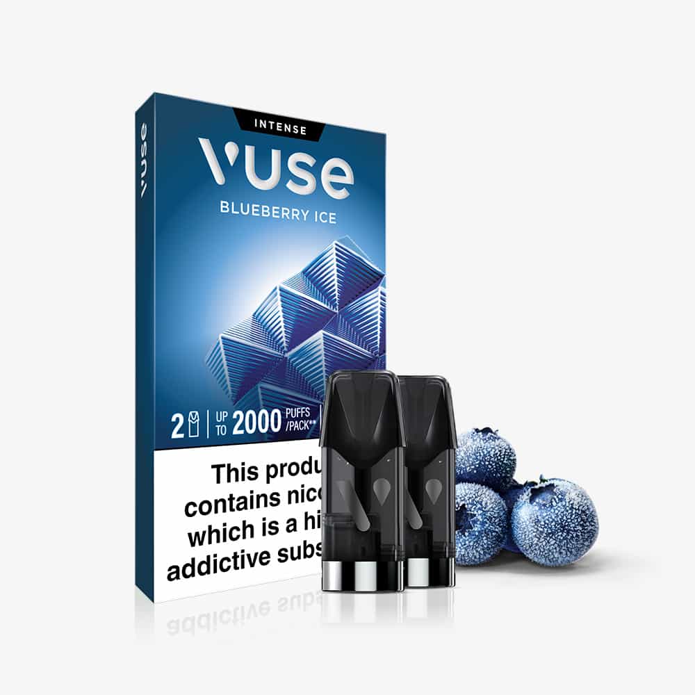 Blueberry Ice Vuse Extra Intense Flavour Pods