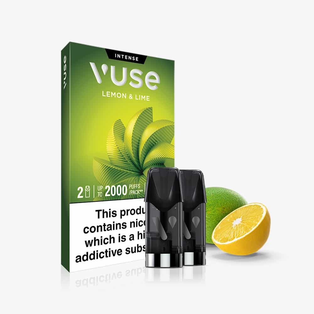 Lemon & Lime Vuse Extra Intense Flavour Pods