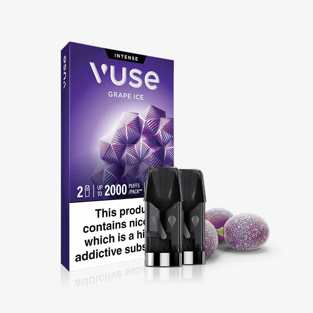 Grape Ice Vuse Extra Intense Flavour Pods