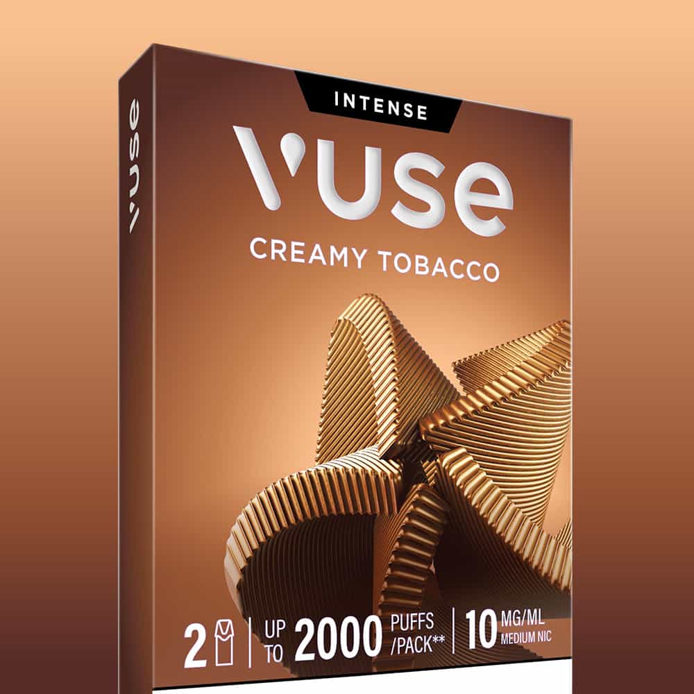 Creamy Tobacco Vuse Extra Intense Flavour Pods