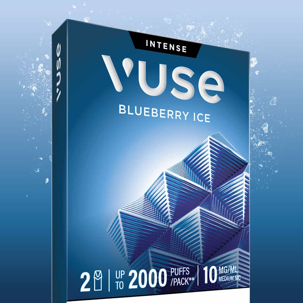 Blueberry Ice Vuse Extra Intense Flavour Pods