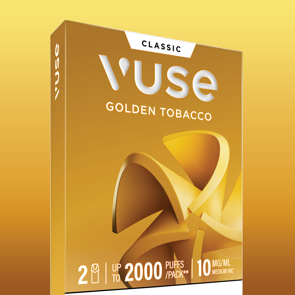 Golden Tobacco Vuse Classic Flavour Pods