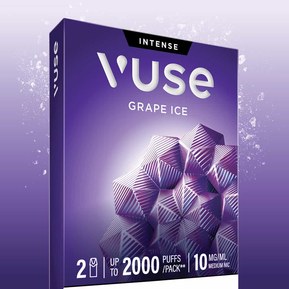 Grape Ice Vuse Extra Intense Flavour Pods
