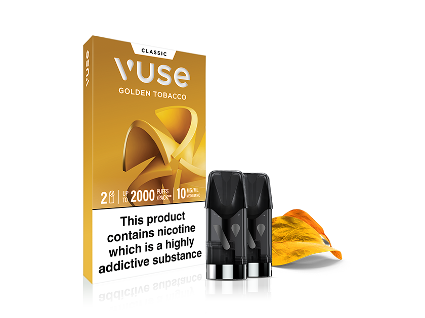 Golden Tobacco Vuse Classic Flavour Pods