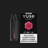 Video showing Vuse Ultra device next to  a pack of raspberry flavour pods.